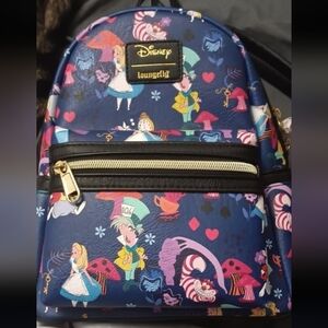 Loungefly Disney Character Backpack - Blue and Black